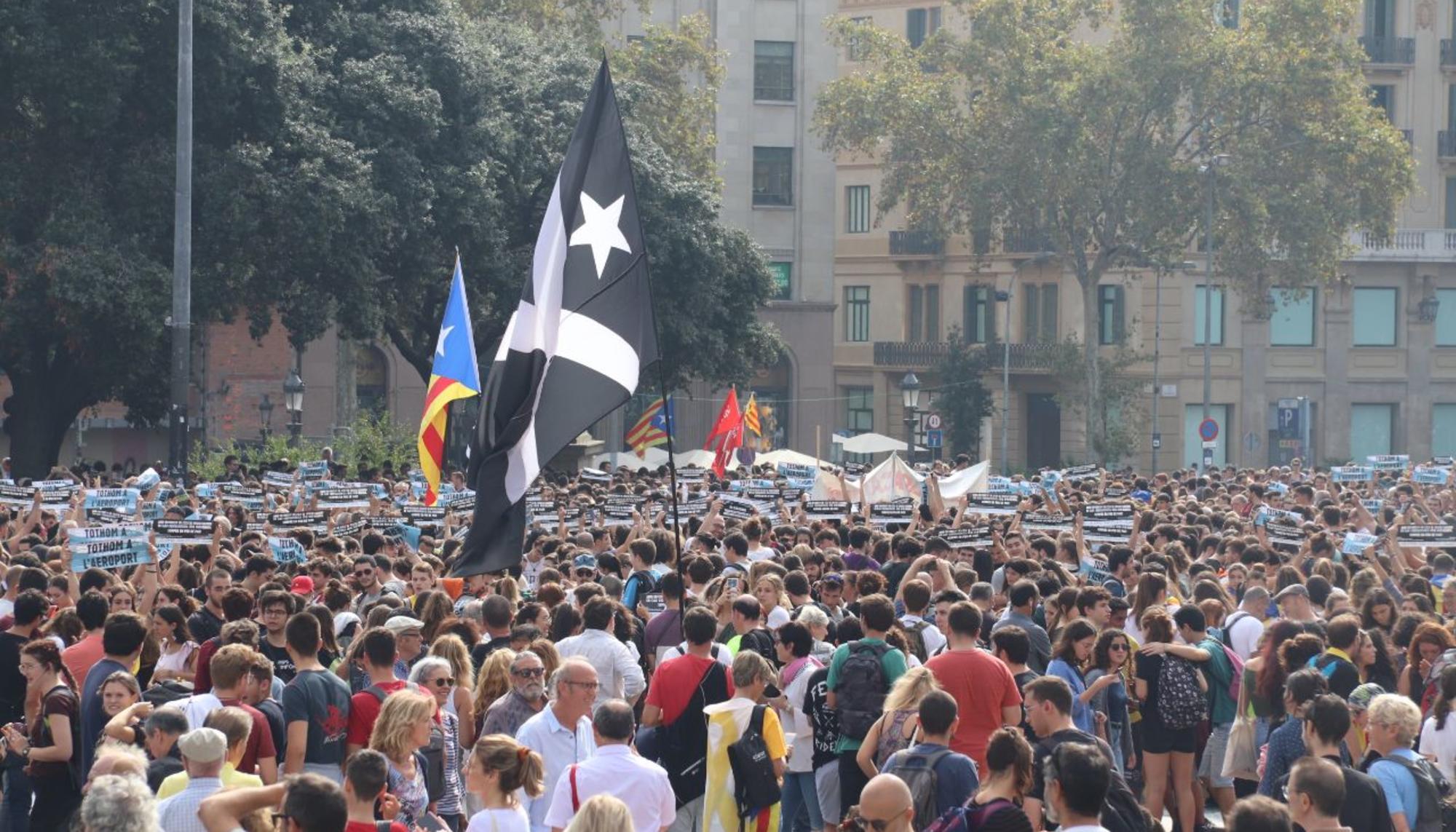 Protestas por la sentencia del Procés